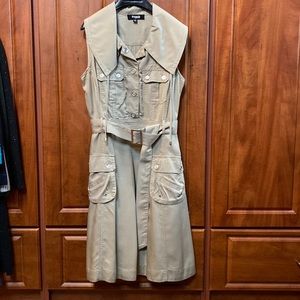 Saks Fifth Avenue Khaki dress